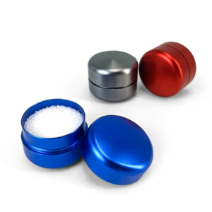 Multifunction mini aluminum alloy tin can round
