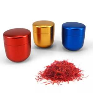 Round Aluminum Jar for gift package