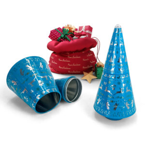 Metal christmas gift boxes
