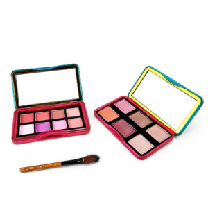 Rectangular metal tins wholesale for eyeshadow palette