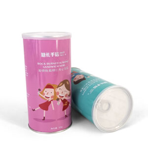 Metal cylindrical container with pull-tab lid