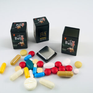 Small Tin Pill Box Convenient for Daily Use