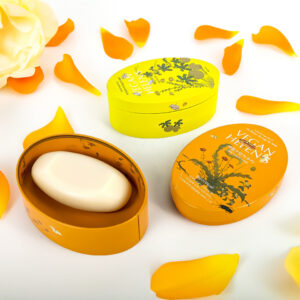 Eco-Friendly oval tin cans for handmade soap