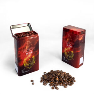 Factory wholesale metal storage tin for coffee bean