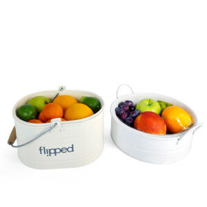 Food grade container store tins for vibrant fruits