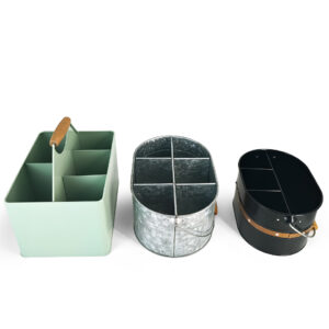Multifunctional metal tin boxes for kitchen storage