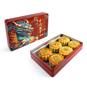 High quality Mid-autumn moon cake tin can packaging